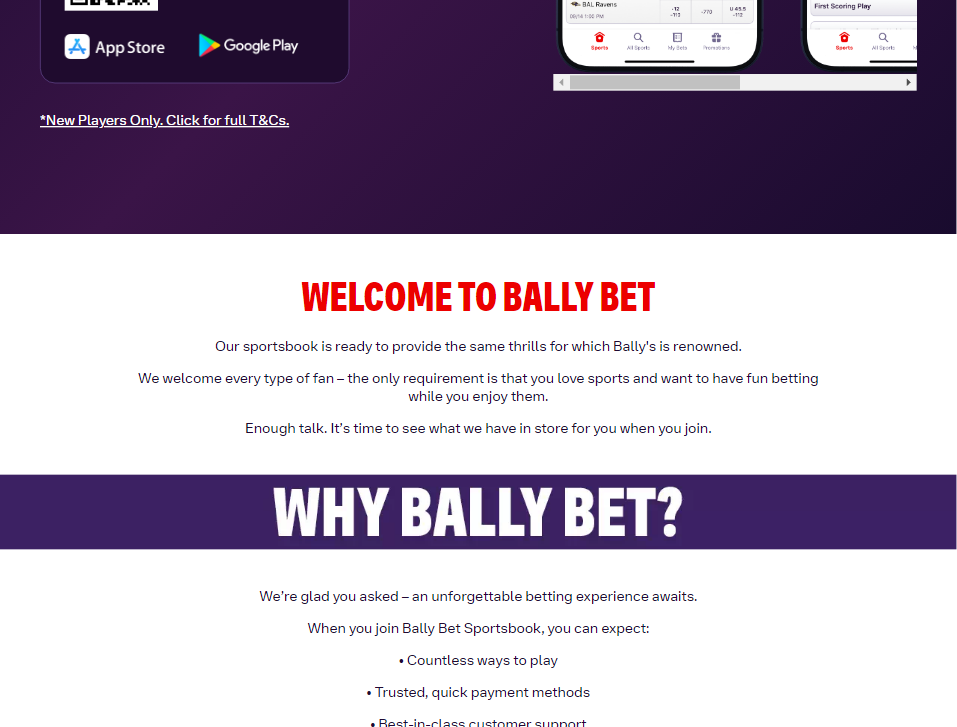 Bally Bet slide1